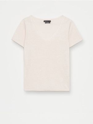 Bluzka damska casual Mohito ze sklepu: Mohito w kategorii: Bluzki damskie - zdjęcie 55A556F-010-6967_433DH