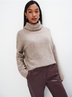 Sweter damski casualowy Mohito ze sklepu: Mohito w kategorii: Swetry damskie - zdjęcie 55A556F-010-6967_446CG