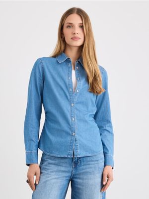 Koszula damska Mohito ze sklepu: Mohito w kategorii: Koszule damskie - zdjęcie 55A556F-010-6967_449LQ