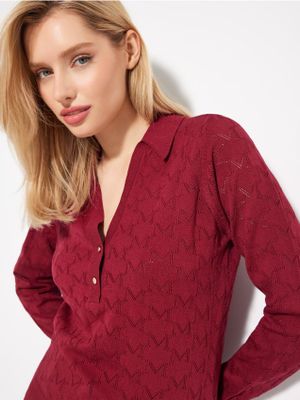 Sweter damski zimowy Mohito ze sklepu: Mohito w kategorii: Swetry damskie - zdjęcie 55A556F-010-6967_452DH