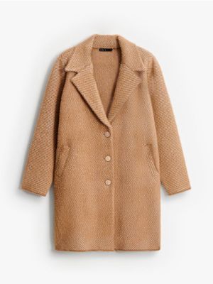 Mohito - Sweter damski na zimę casual ze sklepu: Mohito w kategorii: Swetry damskie - zdjęcie 55A556F-010-6967_459EQ