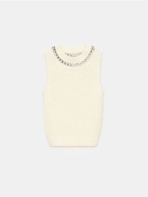 Mohito - Bluzka damska casual ze sklepu: Mohito w kategorii: Bluzki damskie - zdjęcie 55A556F-010-6967_463DH