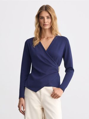 Bluzka damska Mohito ze sklepu: Mohito w kategorii: Bluzki damskie - zdjęcie 55A556F-010-6967_463MA