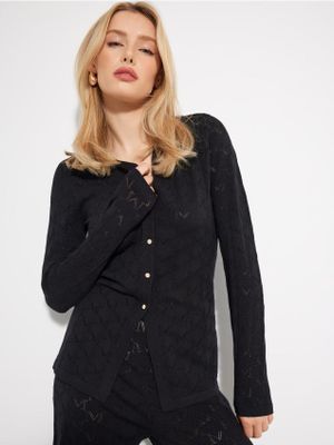 Sweter damski casualowy Mohito ze sklepu: Mohito w kategorii: Swetry damskie - zdjęcie 55A556F-010-6967_471DH