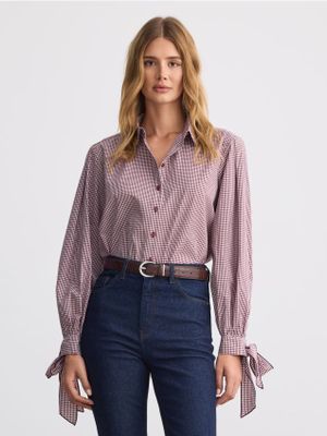 Koszula damska casual Mohito ze sklepu: Mohito w kategorii: Koszule damskie - zdjęcie 55A556F-010-6967_471MA