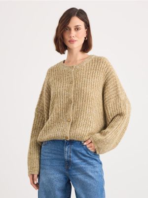 Mohito - Sweter damski ze sklepu: Mohito w kategorii: Swetry damskie - zdjęcie 55A556F-010-6967_472LS