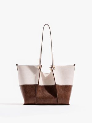 Shopper bag elegancka Mohito ze sklepu: Mohito w kategorii: Torby Shopper bag - zdjęcie 55A556F-010-6967_476JZ