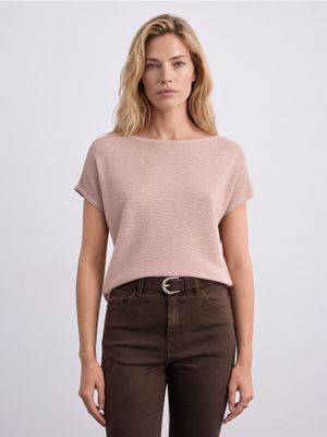 Bluzka damska casual Mohito ze sklepu: Mohito w kategorii: Bluzki damskie - zdjęcie 55A556F-010-6967_484KE