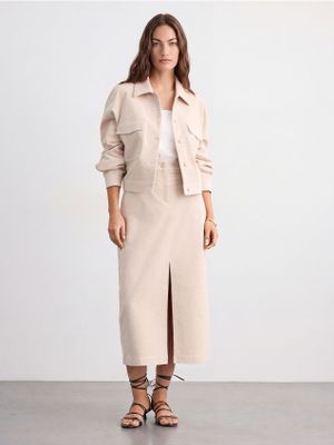 Kurtka damska casual Mohito ze sklepu: Mohito w kategorii: Kurtki damskie - zdjęcie 55A556F-010-6967_484KP