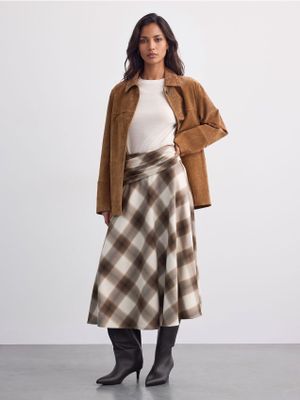 Spódnica casualowa na wiosnę Mohito ze sklepu: Mohito w kategorii: Spódnice - zdjęcie 55A556F-010-6967_486KE