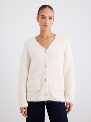 Sweter damski Mohito ze sklepu: Mohito w kategorii: Swetry damskie - zdjęcie 55A556F-010-6967_489LQ