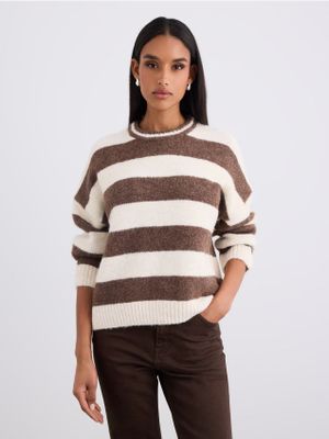 Sweter damski Mohito ze sklepu: Mohito w kategorii: Swetry damskie - zdjęcie 55A556F-010-6967_491LQ