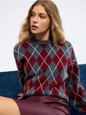 Sweter damski casual Mohito ze sklepu: Mohito w kategorii: Swetry damskie - zdjęcie 55A556F-010-6967_501LQ