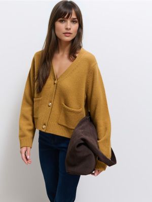 Sweter damski zimowy Mohito ze sklepu: Mohito w kategorii: Swetry damskie - zdjęcie 55A556F-010-6967_511EQ