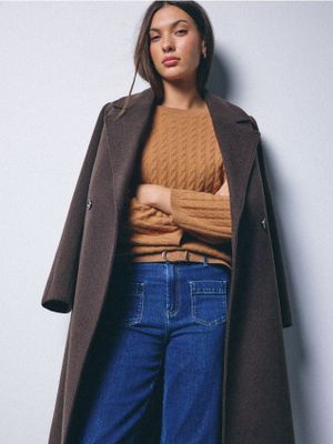 Sweter damski na zimę Mohito ze sklepu: Mohito w kategorii: Swetry damskie - zdjęcie 55A556F-010-6967_514EQ