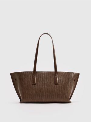 Mohito - Shopper bag elegancka ze sklepu: Mohito w kategorii: Torby Shopper bag - zdjęcie 55A556F-010-6967_514KH