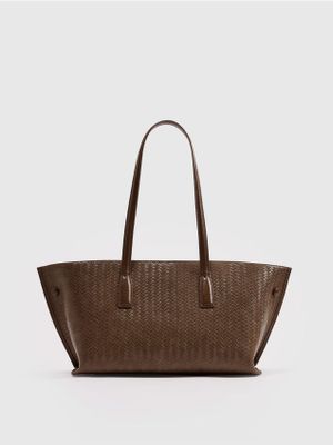 Mohito - Shopper bag elegancka ze sklepu: Mohito w kategorii: Torby Shopper bag - zdjęcie 55A556F-010-6967_514KH