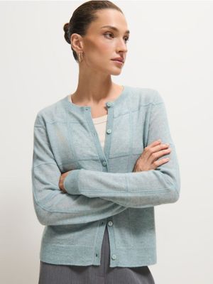 Sweter damski casual na zimę Mohito ze sklepu: Mohito w kategorii: Swetry damskie - zdjęcie 55A556F-010-6967_526EQ