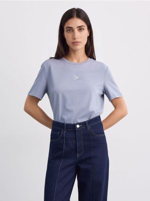 Bluzka damska Mohito ze sklepu: Mohito w kategorii: Bluzki damskie - zdjęcie 55A556F-010-6967_526LE