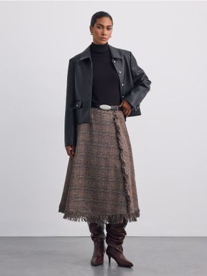 Spódnica elegancka Mohito ze sklepu: Mohito w kategorii: Spódnice - zdjęcie 55A556F-010-6967_539LE