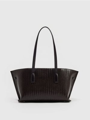 Mohito - Shopper bag elegancka ze sklepu: Mohito w kategorii: Torby Shopper bag - zdjęcie 55A556F-010-6967_547KH