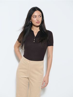 Sweter damski casualowy Mohito ze sklepu: Mohito w kategorii: Swetry damskie - zdjęcie 55A556F-010-6967_552EQ