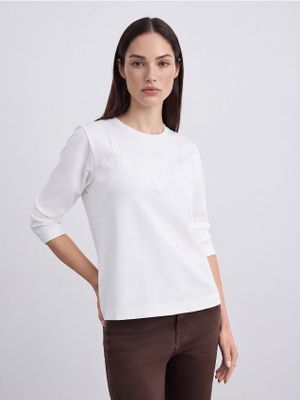 Bluzka damska casual Mohito ze sklepu: Mohito w kategorii: Bluzki damskie - zdjęcie 55A556F-010-6967_568KB