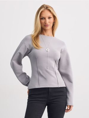 Mohito - Bluzka damska casual ze sklepu: Mohito w kategorii: Bluzki damskie - zdjęcie 55A556F-010-6967_576LD