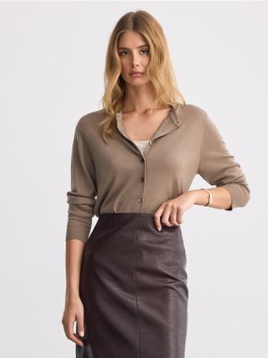 Sweter damski Mohito ze sklepu: Mohito w kategorii: Swetry damskie - zdjęcie 55A556F-010-6967_581LG