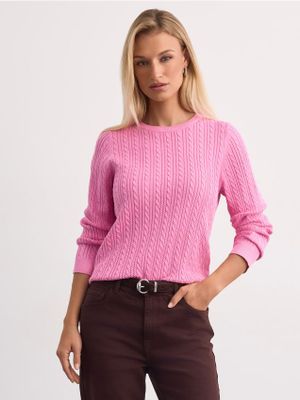 Sweter damski na zimę Mohito ze sklepu: Mohito w kategorii: Swetry damskie - zdjęcie 55A556F-010-6967_583LG