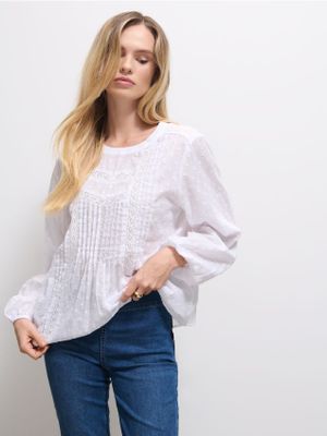 Bluzka damska Mohito ze sklepu: Mohito w kategorii: Bluzki damskie - zdjęcie 55A556F-010-6967_586GQ