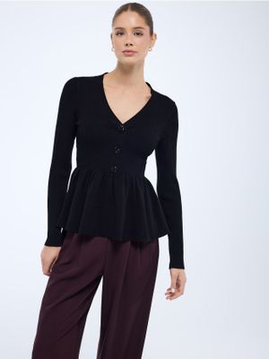 Sweter damski Mohito ze sklepu: Mohito w kategorii: Swetry damskie - zdjęcie 55A556F-010-6967_594EQ