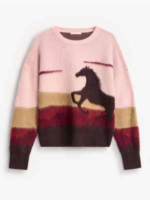 Sweter damski na zimę Mohito ze sklepu: Mohito w kategorii: Swetry damskie - zdjęcie 55A556F-010-6967_594LG