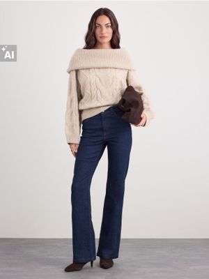 Sweter damski na zimę Mohito ze sklepu: Mohito w kategorii: Swetry damskie - zdjęcie 55A556F-010-6967_604EQ