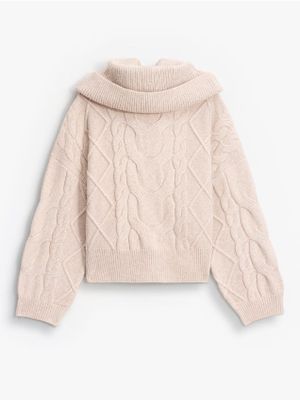 Sweter damski na zimę Mohito ze sklepu: Mohito w kategorii: Swetry damskie - zdjęcie 55A556F-010-6967_604EQ