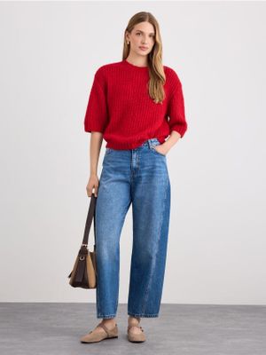 Sweter damski casual na zimę Mohito ze sklepu: Mohito w kategorii: Swetry damskie - zdjęcie 55A556F-010-6967_613EQ