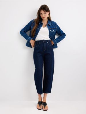 Jeansy damskie casualowe Mohito ze sklepu: Mohito w kategorii: Jeansy damskie - zdjęcie 55A556F-010-6967_647IH
