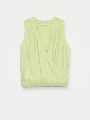 Bluzka damska casualowa Mohito ze sklepu: Mohito w kategorii: Bluzki damskie - zdjęcie 55A556F-010-6967_648FX