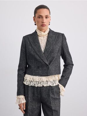 Marynarka Mohito ze sklepu: Mohito w kategorii: Marynarki damskie - zdjęcie 55A556F-010-6967_658LA