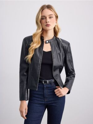 Kurtka damska casual Mohito ze sklepu: Mohito w kategorii: Kurtki damskie - zdjęcie 55A556F-010-6967_667KX