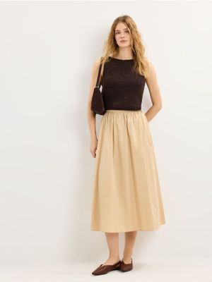 Spódnica elegancka wiosenna Mohito ze sklepu: Mohito w kategorii: Spódnice - zdjęcie 55A556F-010-6967_740JJ