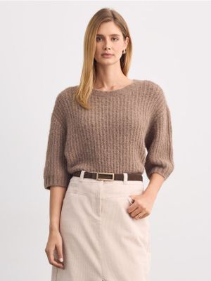 Mohito - Sweter damski ze sklepu: Mohito w kategorii: Swetry damskie - zdjęcie 55A556F-010-6967_743AC