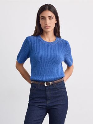 Sweter damski na wiosnę Mohito ze sklepu: Mohito w kategorii: Swetry damskie - zdjęcie 55A556F-010-6967_749LA