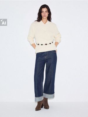 Sweter damski casual Mohito ze sklepu: Mohito w kategorii: Swetry damskie