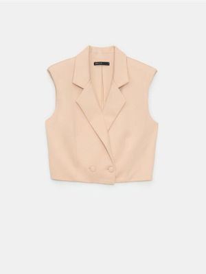Kamizelka damska casual Mohito ze sklepu: Mohito w kategorii: Kamizelki damskie - zdjęcie 55A556F-010-6967_777ED