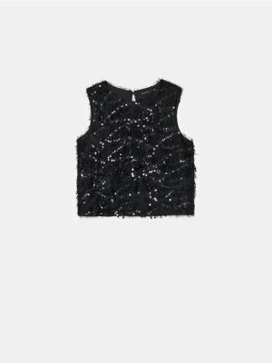 Bluzka damska casual Mohito ze sklepu: Mohito w kategorii: Bluzki damskie - zdjęcie 55A556F-010-6967_792DF