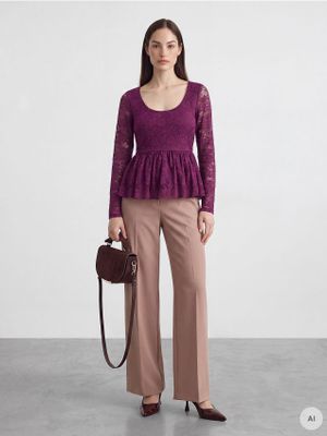 Bluzka damska boho jesienna Mohito ze sklepu: Mohito w kategorii: Bluzki damskie - zdjęcie 55A556F-010-6967_805IX