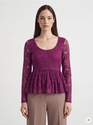 Bluzka damska boho jesienna Mohito ze sklepu: Mohito w kategorii: Bluzki damskie - zdjęcie 55A556F-010-6967_805IX