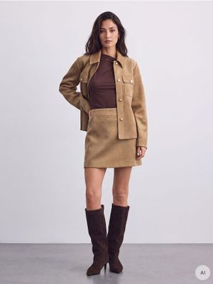 Spódnica casual Mohito ze sklepu: Mohito w kategorii: Spódnice - zdjęcie 55A556F-010-6967_837KU