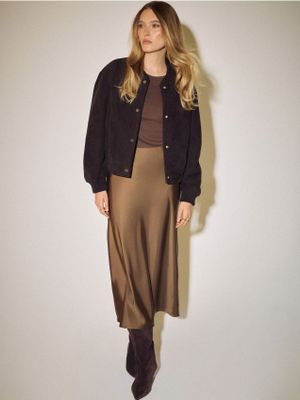Spódnica elegancka Mohito ze sklepu: Mohito w kategorii: Spódnice - zdjęcie 55A556F-010-6967_838KU